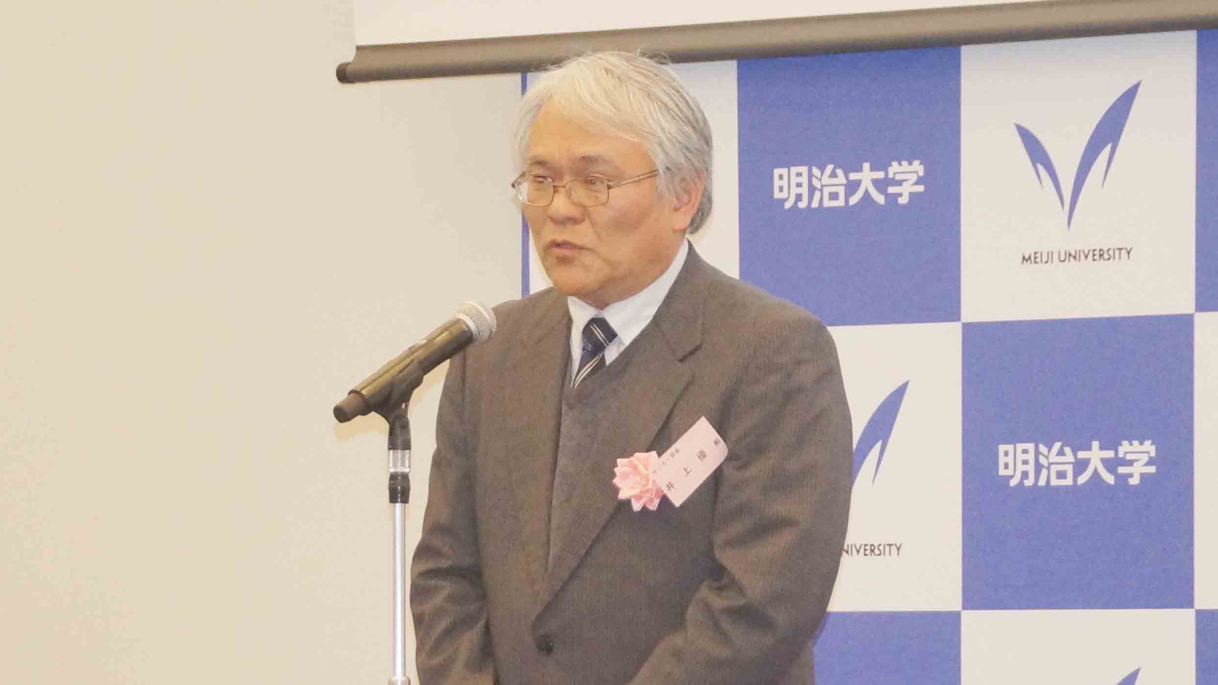 サッカー部 井上 優部長
