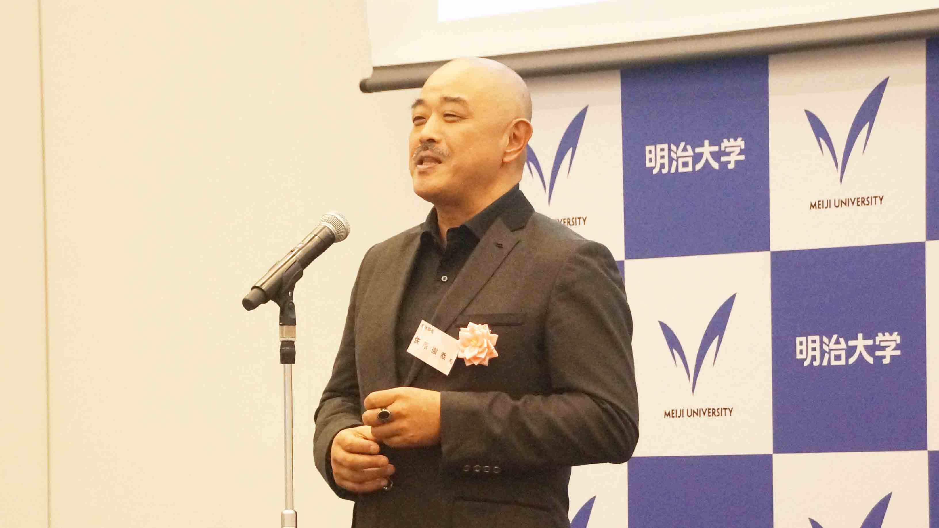 水泳部 佐原 徹哉 部長